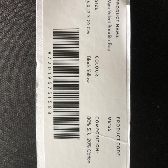 Rough Studio Mini Velvet Bandita Bag - Picture 9 of 9